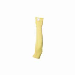 HyFlex® 222146 70-118 Medium Duty Cut Resistant Sleeves, Universal, 18 in L 24 ga THK, DuPont™ Kevlar®, Yellow