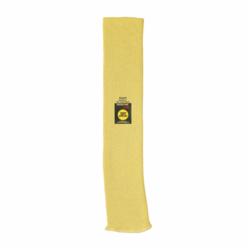 HyFlex® GoldKnit® 222145 70-128 Medium Duty Cut-Resistant Sleeves, Universal, 18 in L x 24 ga THK, Kevlar®/Fiber Liner, Yellow