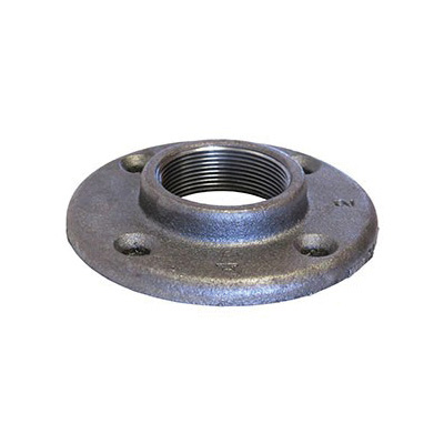 Anvil® 0311105407 FIG 1190 Floor Flange, 1 in Nominal, Malleable Iron, Thread Connection, 150 lb, Galvanized, Domestic