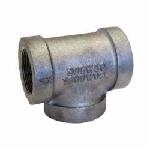 Anvil® 0310516604 FIG 1164 Straight Pipe Tee, 1-1/4 in Nominal, FNPT End Style, 300 lb, Malleable Iron, Black Oxide, Domestic