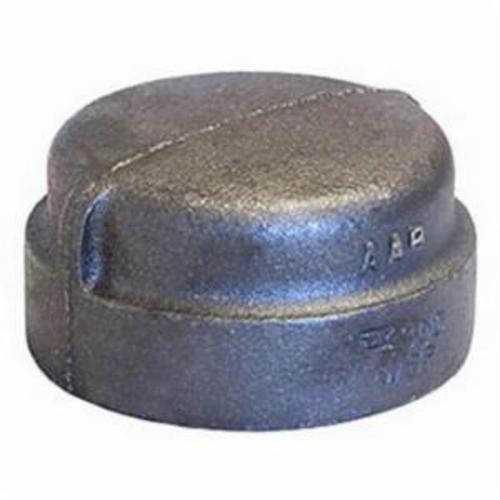 Anvil® 0318901402 FIG 1163 Pipe Cap, 2 in Nominal, Thread End Style, 300 lb, Malleable Iron, Black Oxide, Domestic