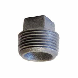 Smith-Cooper® 34SP1012C Square Head Pipe Plug, 1-1/4 in Nominal, MNPT End Style, 150 lb, Malleable Iron, Galvanized