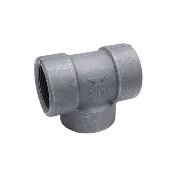 Anvil® 0361024409 FIG 2103 Tee, 3/8 in Nominal, NPT End Style, 2000 lb, Steel, Black Oxide, Domestic