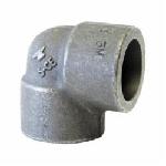 Anvil® 0362001604 FIG 2150 Pipe Elbow, 1-1/2 in Nominal, Socket Welded End Style, 3000 lb, Steel, Black Oxide, Domestic