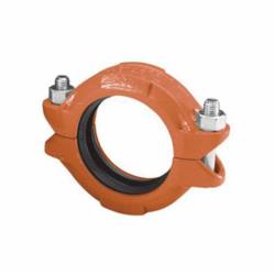 Gruvlok® 0390003002 FIG 7001 Flexible Pipe Coupling With EPDM Gasket, 2 in Nominal, Grooved End Style, Ductile Iron, Rust Inhibiting Painted, Domestic