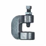 Anvil® 0500007414 FIG 86 C-Clamp With Set Screw and Lock Nut, 1/2 in Rod, 400 lb Load, Malleable Iron, Black Oxide