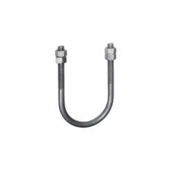 Anvil® 0500017090 FIG 137 Standard U-Bolt, 3-1/2 in Pipe, 1/2 in Dia - Thread, Carbon Steel