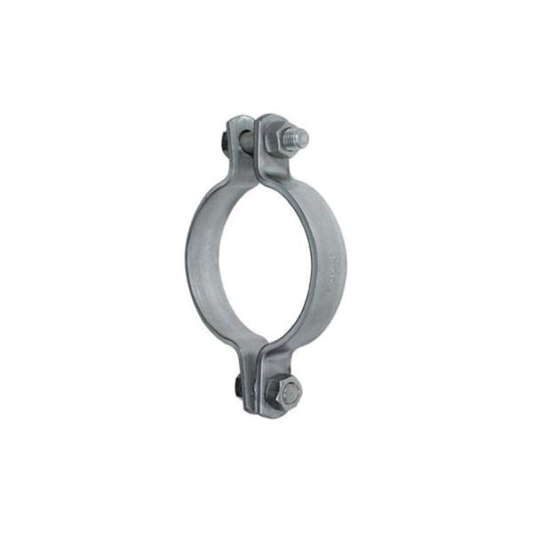 Anvil® 0500093604 FIG 212 Medium Pipe Clamp, 4 in Pipe/Tube, 1/2 in Rod, 930/1040 lb Load, Carbon Steel, Plain, Domestic