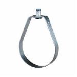 Anvil® 0500301692 FIG 69 Adjustable Swivel Ring, 1/2 to 1 in Pipe, 300 lb Load, 3/8 in Rod, Carbon Steel, Pre-Galvanized Zinc, Domestic