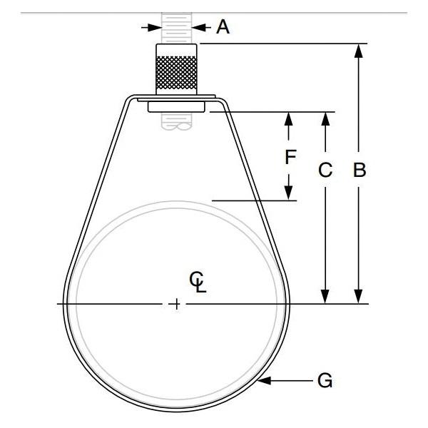Anvil® 0500301759 FIG 69 Adjustable Swivel Ring, 2 in Pipe, 300 lb Load, 3/8 in Rod, Carbon Steel, Pre-Galvanized Zinc, Domestic