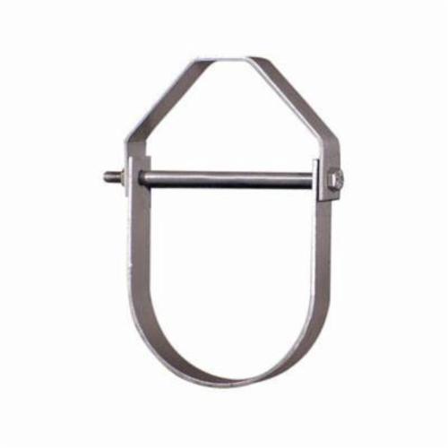 Anvil® 0560299836 FIG 65 Adjustable Clevis Hanger, 1 in Pipe, 3/8 in Rod, 250 lb Load, Carbon Steel, Galvanized