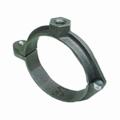 Anvil® 0560500258 FIG 138R Extension Split Pipe Clamp, 2-1/2 in Pipe/Tube, 1/2 in Rod, 300 lb Load, Malleable Iron, Zinc Plated, Import