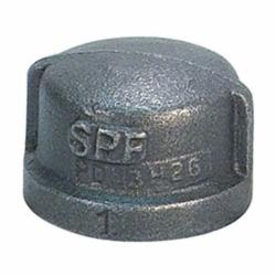 Smith-Cooper® 34C 1012C Pipe Cap, 1-1/4 in Nominal, FNPT End Style, 150 lb, Malleable Iron, Galvanized