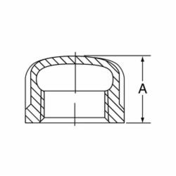 Smith-Cooper® 34C 1012C Pipe Cap, 1-1/4 in Nominal, FNPT End Style, 150 lb, Malleable Iron, Galvanized