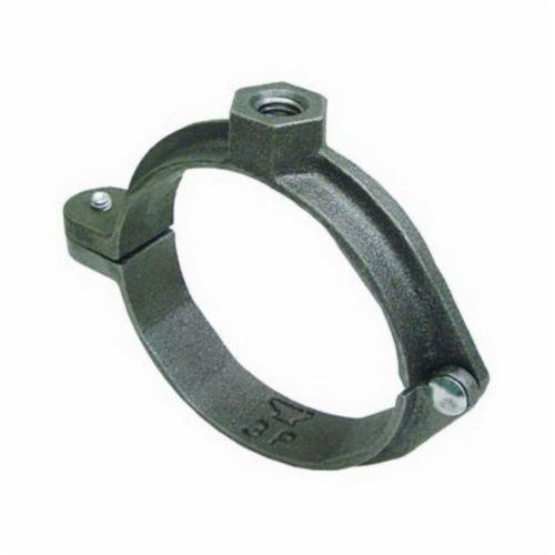 SPF/Anvil™ 0560018822 FIG 138R Extension Split Pipe Clamp, 3/4 in Pipe/Tube, 3/8 in Rod, 180 lb Load, Malleable Iron, Black Oxide, Import