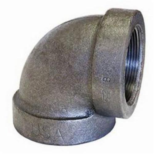Anvil® 0300000809 FIG 351 Straight Pipe Elbow, 3/4 in Nominal, Thread End Style, 125 lb, Cast Iron, Black Oxide, Domestic