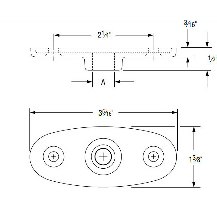 Anvil® 0560015604 FIG 128R Ceiling Flange, 3/8 in Thread, 180 lb Load, Malleable Iron, Black, Import