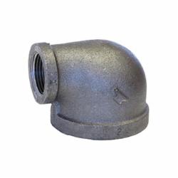 Anvil® 0310008602 FIG 1101R 90 deg Pipe Reducing Elbow, 1 x 1/2 in Nominal, FNPT End Style, 150 lb, Malleable Iron, Black Oxide, Domestic