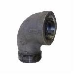 Anvil® 0310016209 FIG 1103 Straight Street Elbow, 1/2 in Nominal, MNPT x FNPT End Style, 150 lb, Malleable Iron, Black Oxide, Domestic