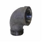 Anvil® 0310017603 FIG 1103 Straight Street Elbow, 3 in Nominal, MNPT x FNPT End Style, 150 lb, Malleable Iron, Black Oxide, Domestic