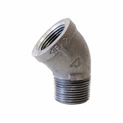 Anvil® 0310026802 FIG 1104 Street Elbow, 1/4 in Nominal, MNPT x FNPT End Style, 150 lb, Malleable Iron, Black Oxide, Domestic