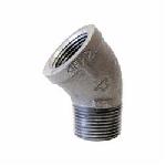 Anvil® 0310027602 FIG 1104 Street Elbow, 1 in Nominal, MNPT x FNPT End Style, 150 lb, Malleable Iron, Black Oxide, Domestic