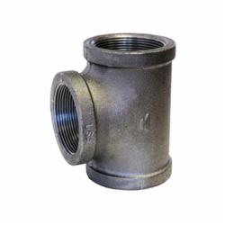 Anvil® 0310030200 FIG 1105 Straight Pipe Tee, 1 in Nominal, FNPT End Style, 150 lb, Malleable Iron, Black Oxide, Domestic