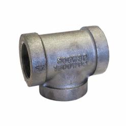Anvil® 0310515804 FIG 1164 Straight Pipe Tee, 3/8 in Nominal, FNPT End Style, 300 lb, Malleable Iron, Black Oxide, Domestic