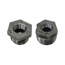 Anvil® 0318905403 FIG 383 Hex Head Pipe Bushing, 3/8 x 1/4 in Nominal, MNPT x FNPT End Style, 150/300 lb, Cast Iron, Black Oxide, Domestic