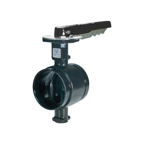 Gruvlok® 7005011767 FIG AN-7721-3 Butterfly Valve, 2-1/2 in Nominal, Grooved End Style, Ductile Iron Body, Domestic