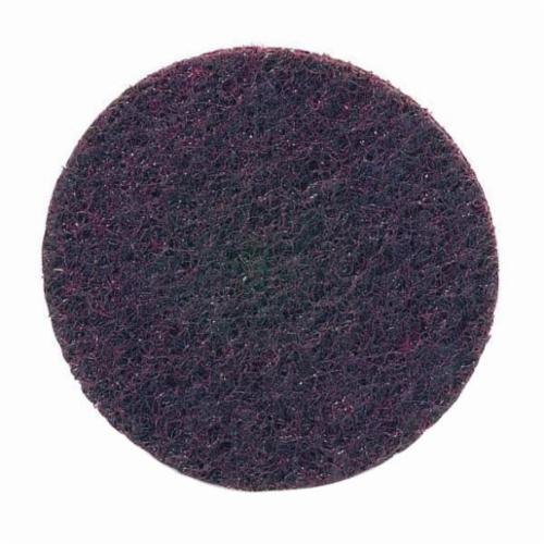 Norton® Rapid Prep™ 66261009185 Non-Woven Abrasive Quick-Change Disc, 3 in Dia, 120 Grit, Medium Grade, Aluminum Oxide Abrasive, Type TS (Type II) Attachment