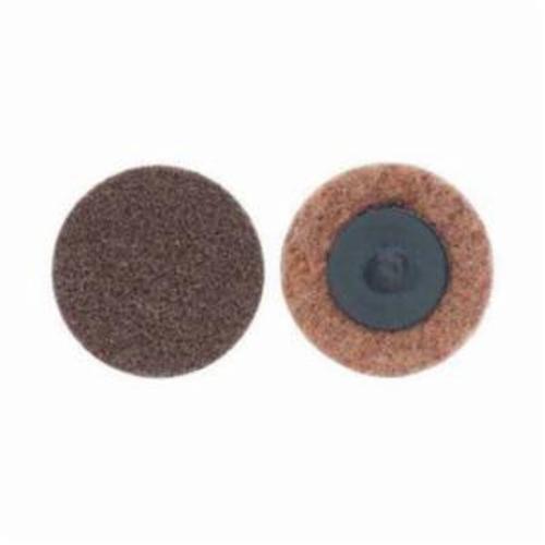 Norton® Rapid Prep™ 66261009191 Non-Woven Abrasive Quick-Change Disc, 2 in Dia, 80 Grit, Coarse Grade, Aluminum Oxide Abrasive, Type TR (Type III) Attachment