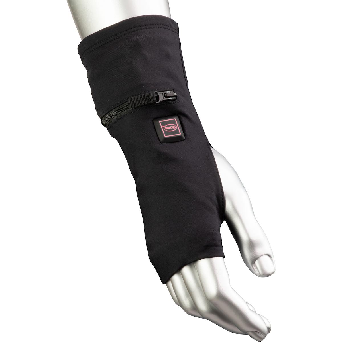 Boss® 399-HG20 Therm Heated Glove Liner, OS, 72% Nylon/28% Elastane Shell/86% Polyester/14% Elastane Battery Pocket, Black