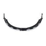 Bouton® 250-01-F020 Zenon Z12™ Foam 250-01 Single Lens Safety Glasses, Anti-Fog/Anti-Scratch, Clear Lens, Frameless Frame, Black, Polycarbonate/Foam Lined Frame, ANSI Z87.1+