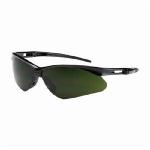 Bouton® 250-AN-10119 Anser™ 250-AN Dual Lens Safety Glasses With Adjustable Neck Cord, Anti-Scratch, Filter Shade 5.0 IR Lens, Half-Frame Frame, Black, Polycarbonate Frame, ANSI Z87.1+, CSA Z94.3