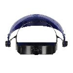 Bouton® 251-01-5400 Economy Headgear, Blue, Polypropylene, Ratchet Adjustment