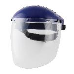 Bouton® 251-01-5400 Economy Headgear, Blue, Polypropylene, Ratchet Adjustment