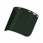 Bouton® Optical® 251-01-7315 Uncoated Safety Visor, Green IR Shade 5.5, Polycarbonate, 8 in H x 15 in W x 0.078 in THK Visor, For Use With Headgears, Specifications Met: ANSI Z87.1-2015
