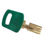 Brady® ALU-GRN-76ST-KA6PK SafeKey Standard Lockout Padlock, Alike Key, Green, LOTO-99 Anodized Aluminum Body, 1/4 in Dia x 3 in H x 0.8 in W Steel Shackle, 3/4 in L Body