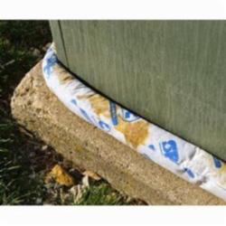 SPC® BSC20 All Purpose Flexi-Sock Absorbent Sock, 3 in Dia x 42 in L, 40.5 gal Absorption, Fluids Absorbed: Universal, Polypropylene, White