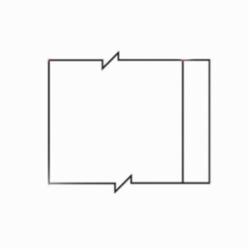 Brady® M21-500-595-WT BPM®21 Label Marker Cartridge, 21 ft L x 1/2 in W, For Use With BMP® 21 PLUS Portable Label Printers, IDPAL™ and LABPAL™ Handheld Label Maker, B-595 Vinyl, Black on White