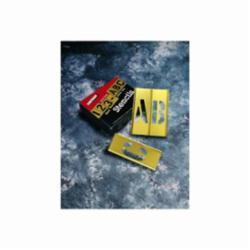 C.H.Hanson® 10011 15-Piece Interlocking Reusable Single Number Stencil Set, 2 in H, Gold, 28 ga Brass