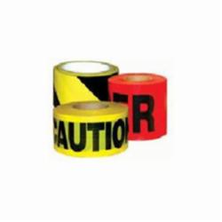 C.H.Hanson® 15041 Heavy Duty Barricade Safety Tape, Red/Black, 1000 ft L x 3 in W, Danger Do Not Enter Legend, Polyethylene