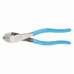 Channellock® 338 High Leverage Diagonal Cutting Plier, 0.06 to 0.09 in Piano Wire, 0.04 to 0.09 in Hard Wire, 0.04 to 0.09 in Medium Hard Wire, 0.16 in Soft Wire, 0.79 in L x 1.18 in W x 0.43 in THK Lap Joint/Oval C1080 High Carbon Steel Jaw, 8 in OAL