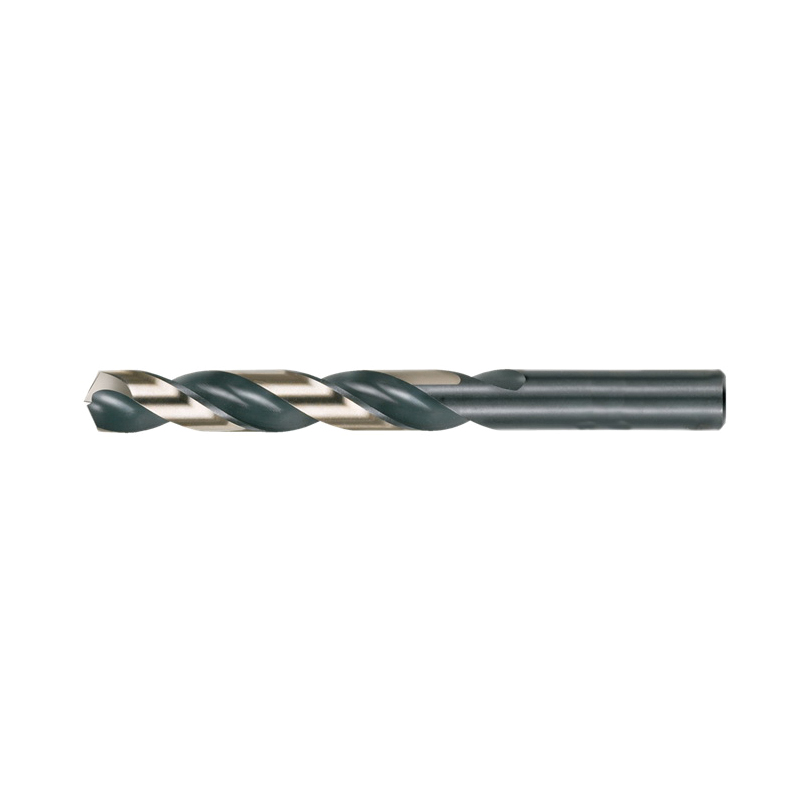 Cle-Line® C18106 1878 Heavy Duty Jobber Length Drill Bit, #53 Drill - Wire, 0.0595 in Drill - Decimal Inch, 135 deg Point, HSS, Black/Gold Oxide