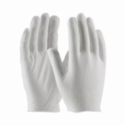 PIP® CleanTeam® 97-500 Premium Grade Inspection Gloves, Universal, Cotton, White, Seamless Style, Paired Hand, 8.9 in L