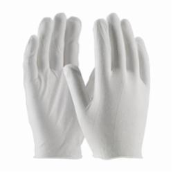 PIP® CleanTeam® 97-500 Premium Grade Inspection Gloves, Universal, Cotton, White, Seamless Style, Paired Hand, 8.9 in L