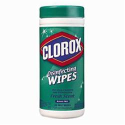 Clorox® 01593 Disinfecting Wipes, 7 x 8 in, Green