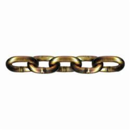 CM® 678533 Welded Transport Chain, Short Link, 3/8 in Trade, 6600 lb Load, 70 Grade, 400 ft L