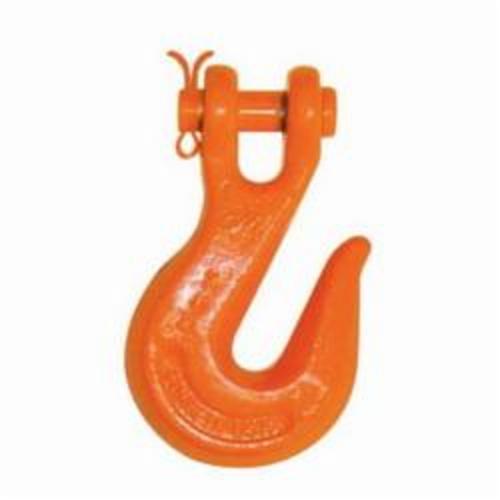 CM® M805A Grab Hook, 5/16 in Trade, 4500 lb Load, 80 Grade, Clevis Attachment, Steel Alloy